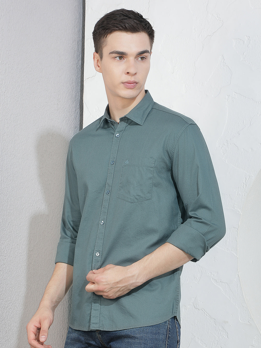 Olive Forest Green Shirt
