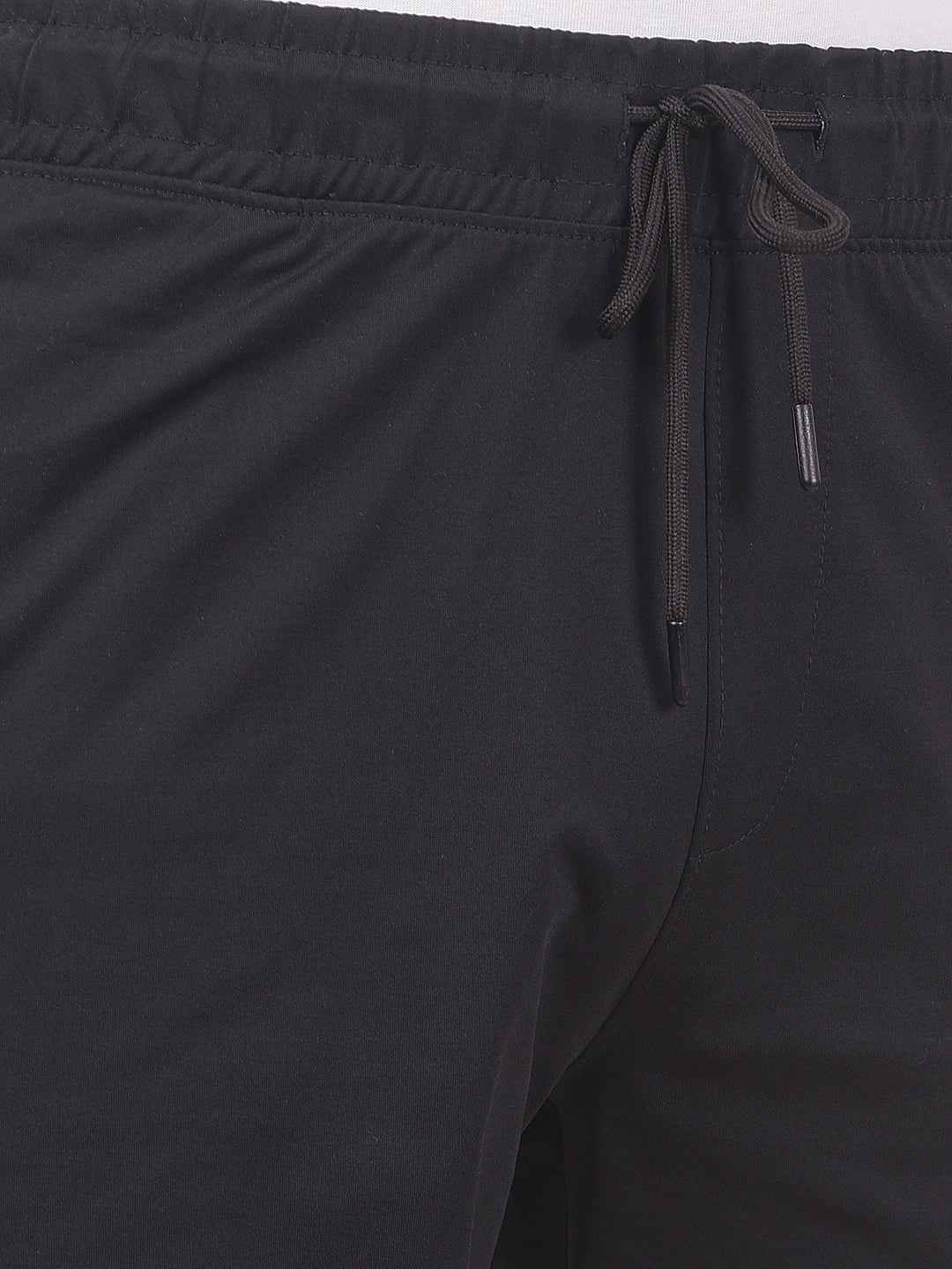 AetheronNoir Stripe Draw Shorts