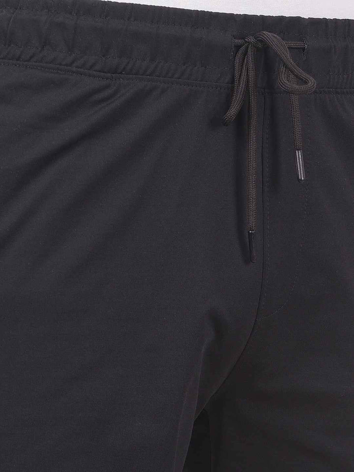 AetheronNoir Stripe Draw Shorts