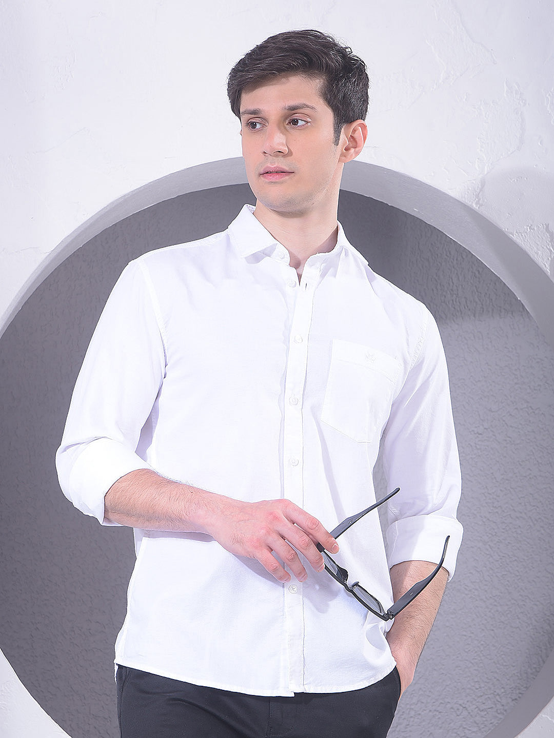 White 100% Cotton Shirt