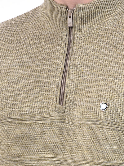 Lightweight Beige Knitted Sweater