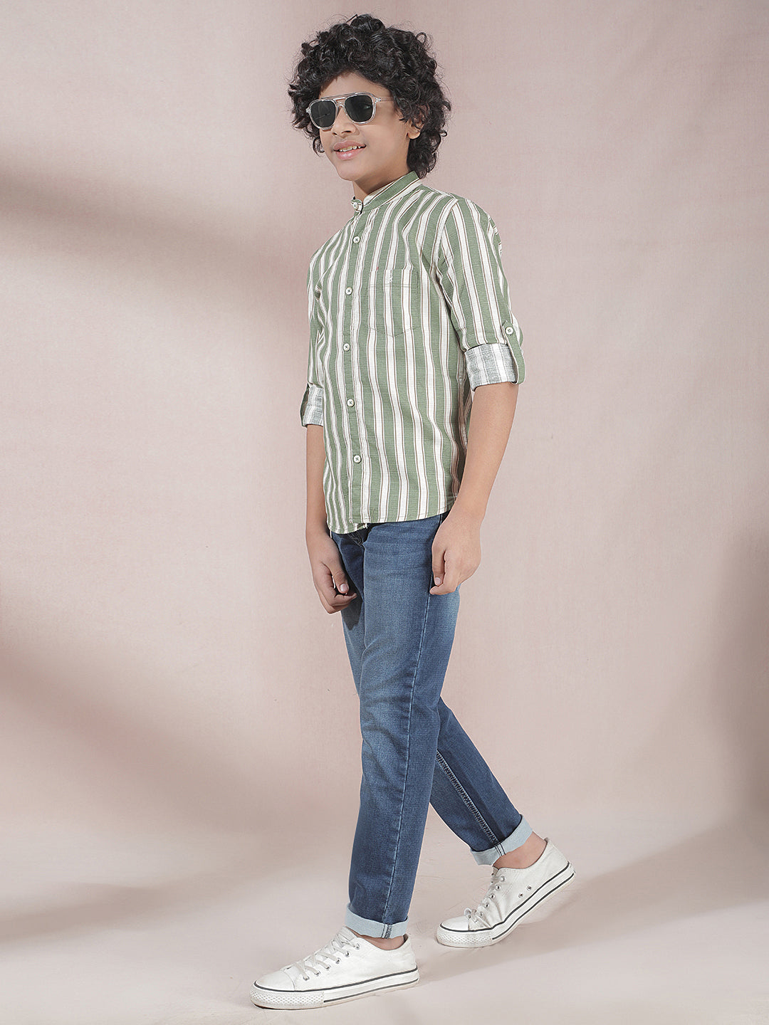 Trendy Slim Fit Navy Blue Jeans