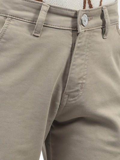 Urban Beige Baggy Cargo Jeans