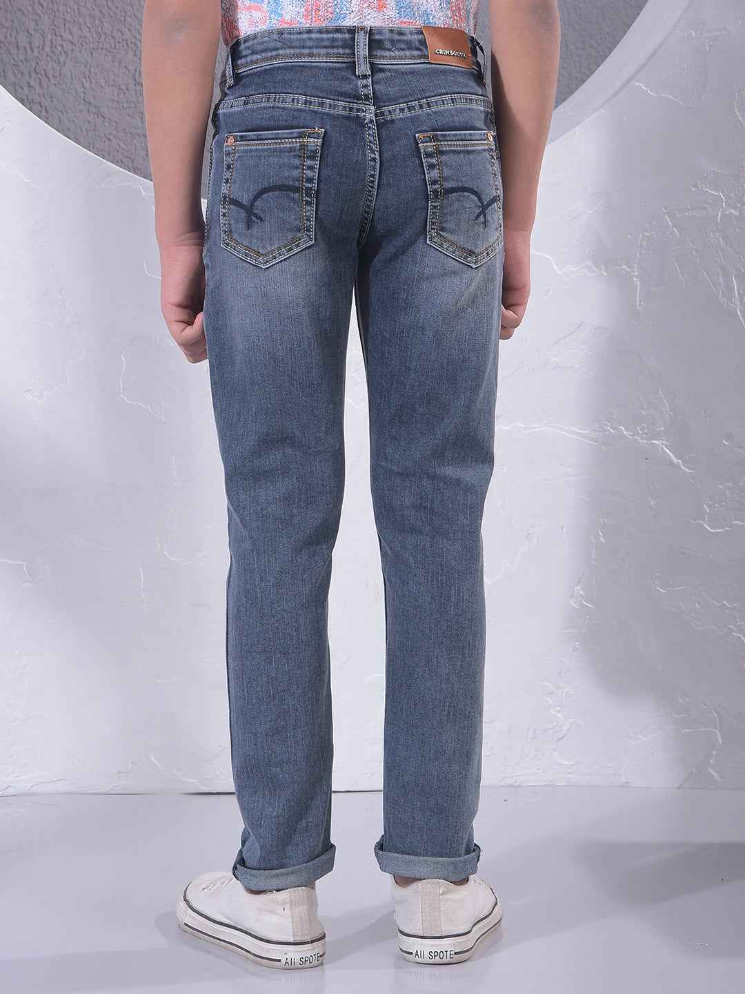 Classic Blue Casual Jeans