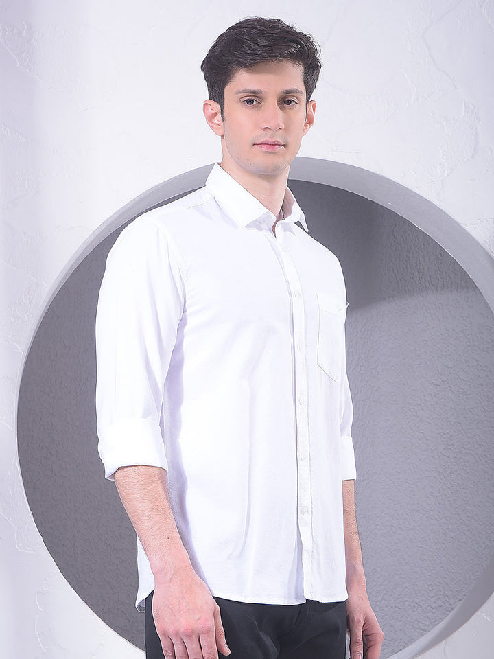White 100% Cotton Shirt