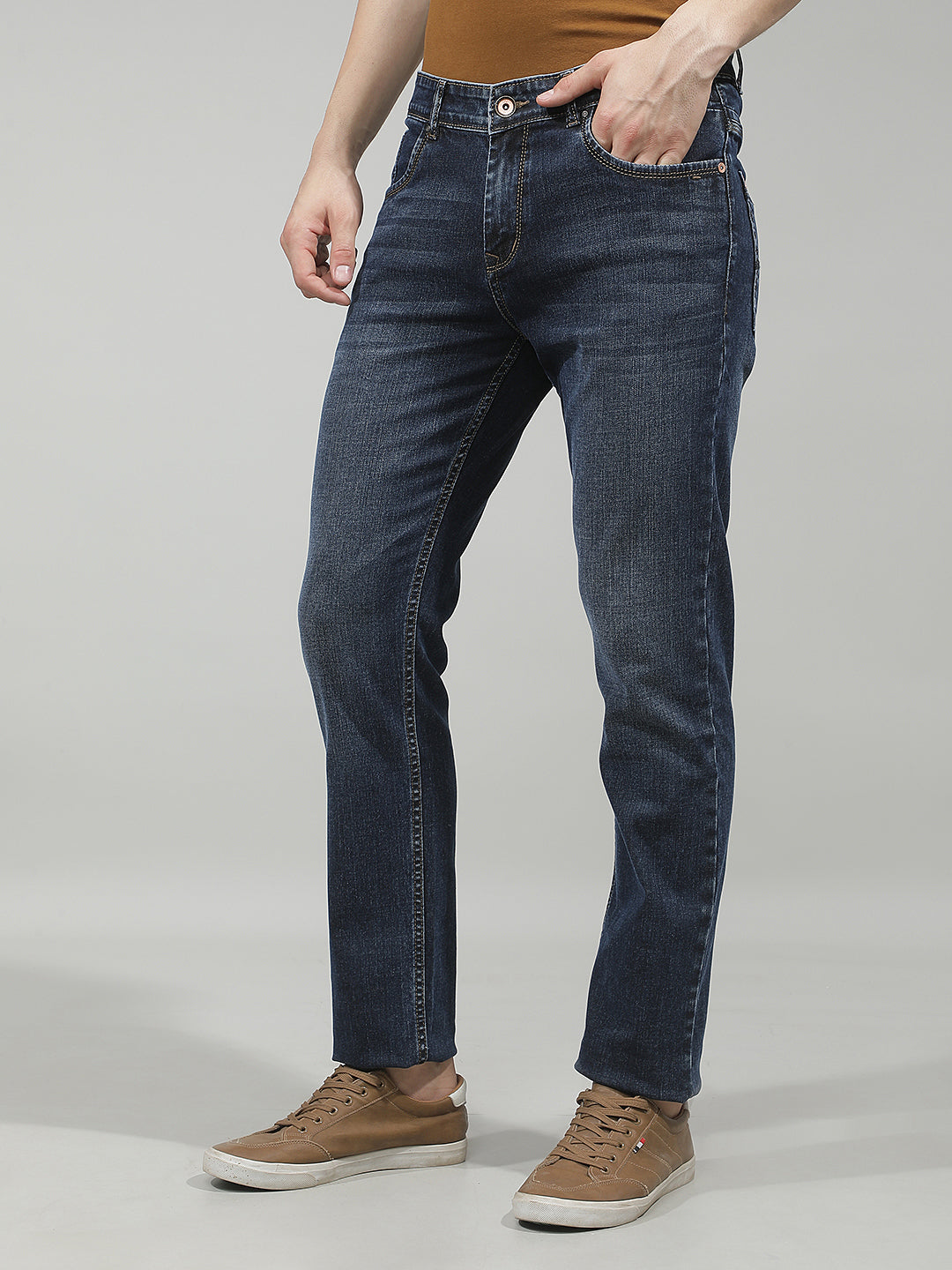 Classic Washed Blue Jeans