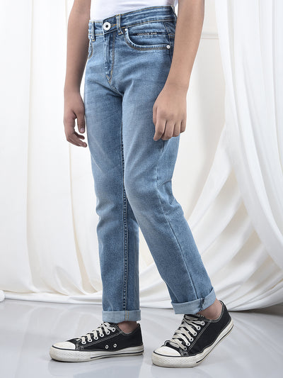 Luxe Light Blue Light Wash Jeans