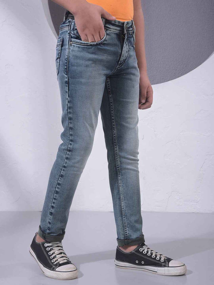 Mid Blue Urban Jeans