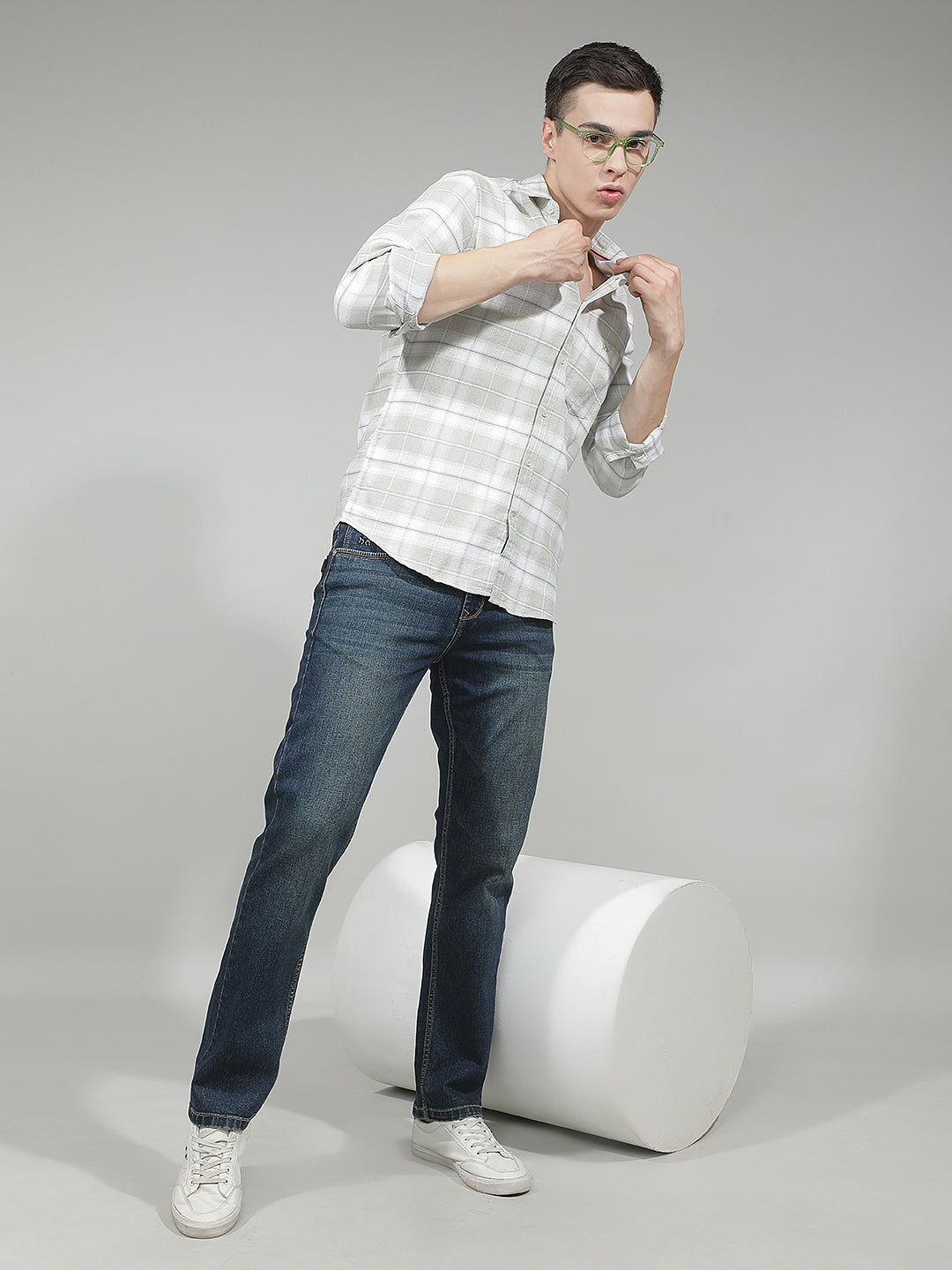 Signature Indigo Blue Straight Jeans