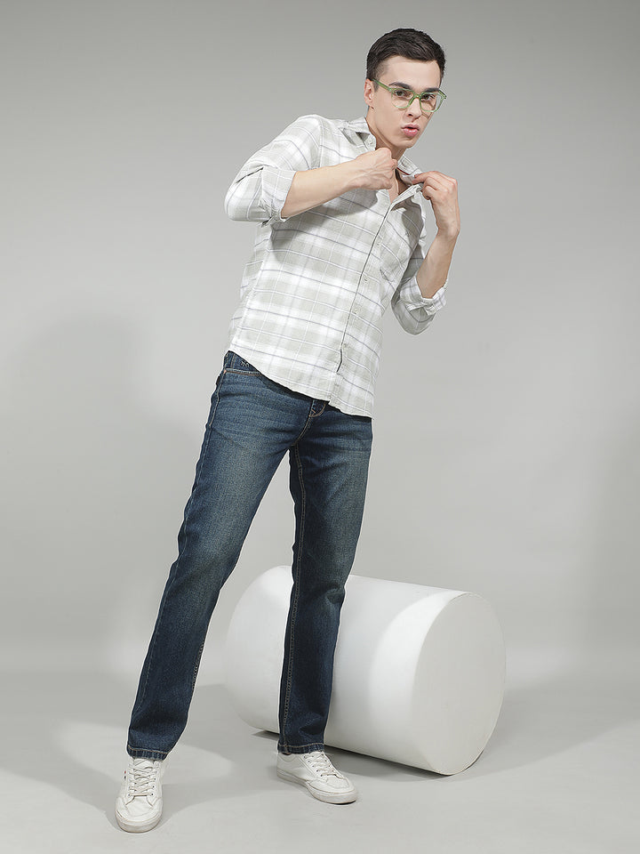 Signature Indigo Blue Straight Jeans