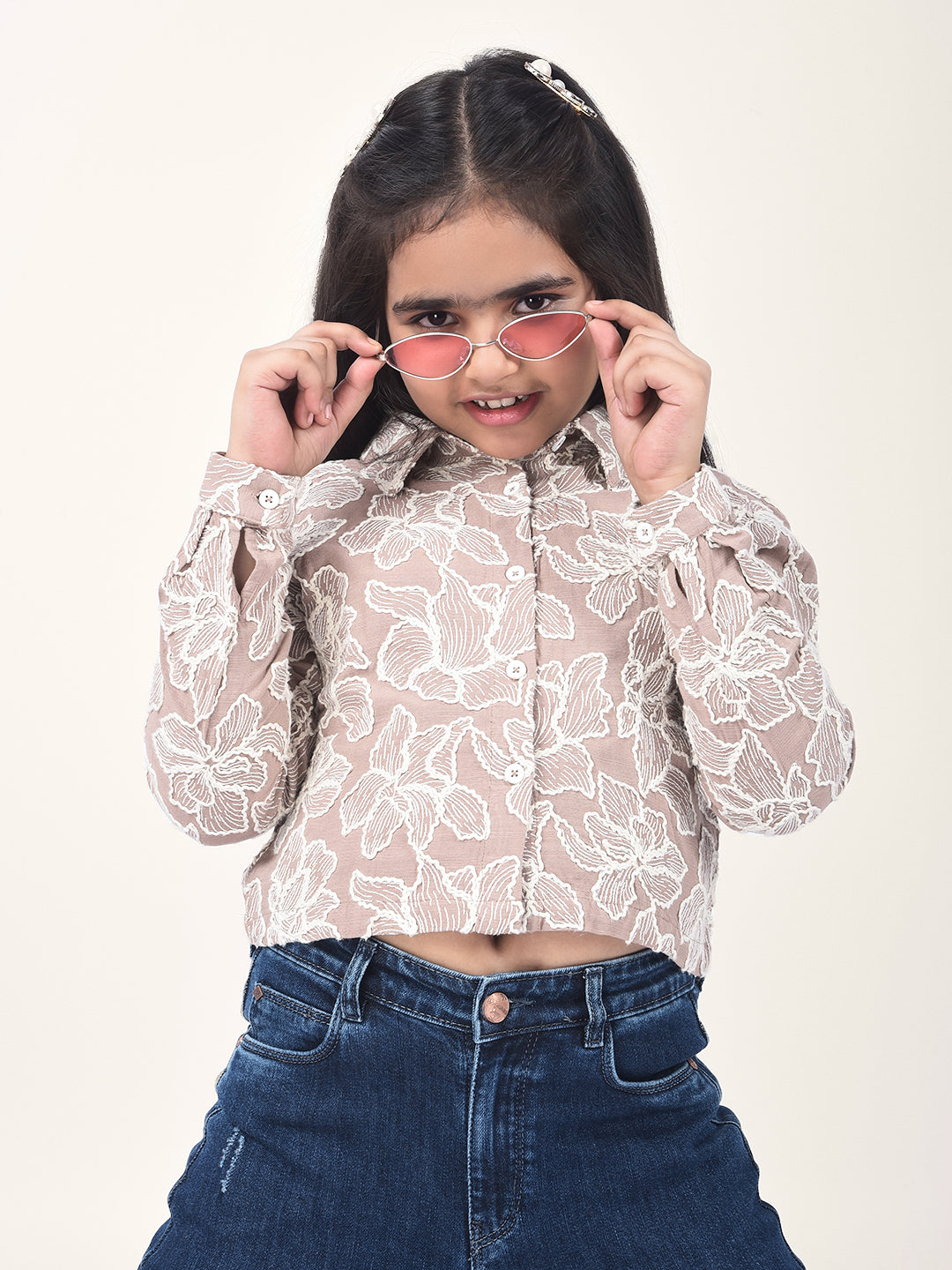 Vogue Blossom Girls Shirt