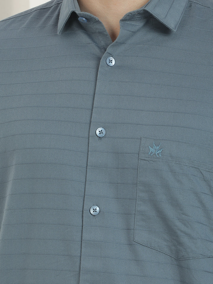 Chic Royal Blue Shirt