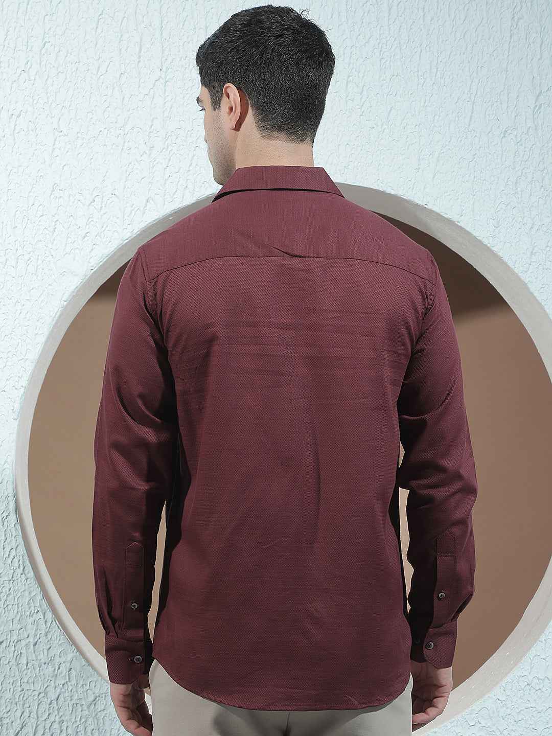 Maroon Everyday Casual Shirt