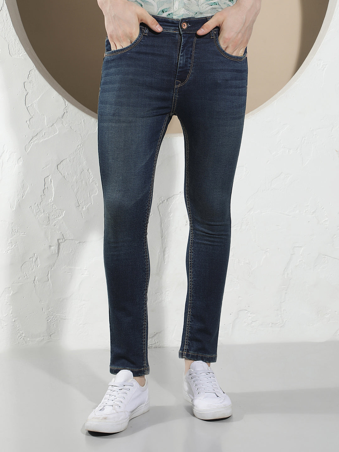 Tailored Royal Blue Skinny Jeans
