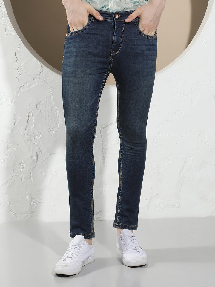 Tailored Royal Blue Skinny Jeans