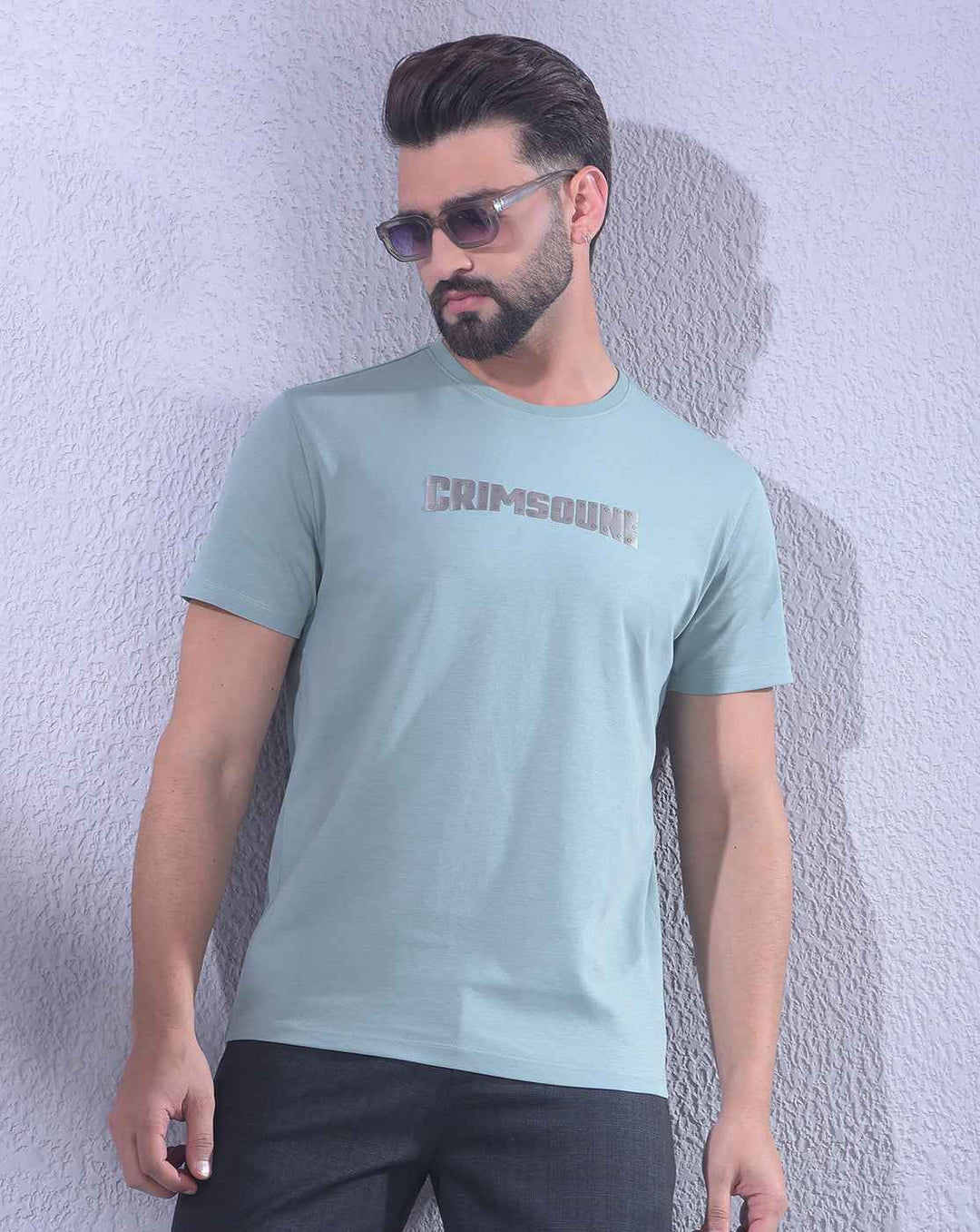 Green Brand Logo T-Shirt
