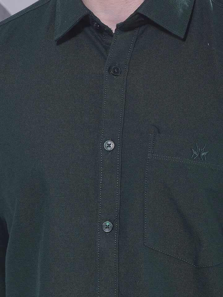 Green 100% Cotton Shirt