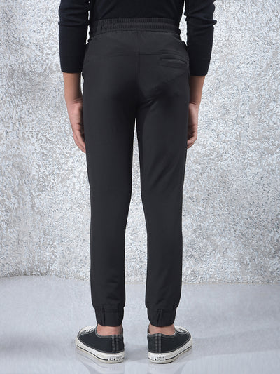 Flexible Black Joggers