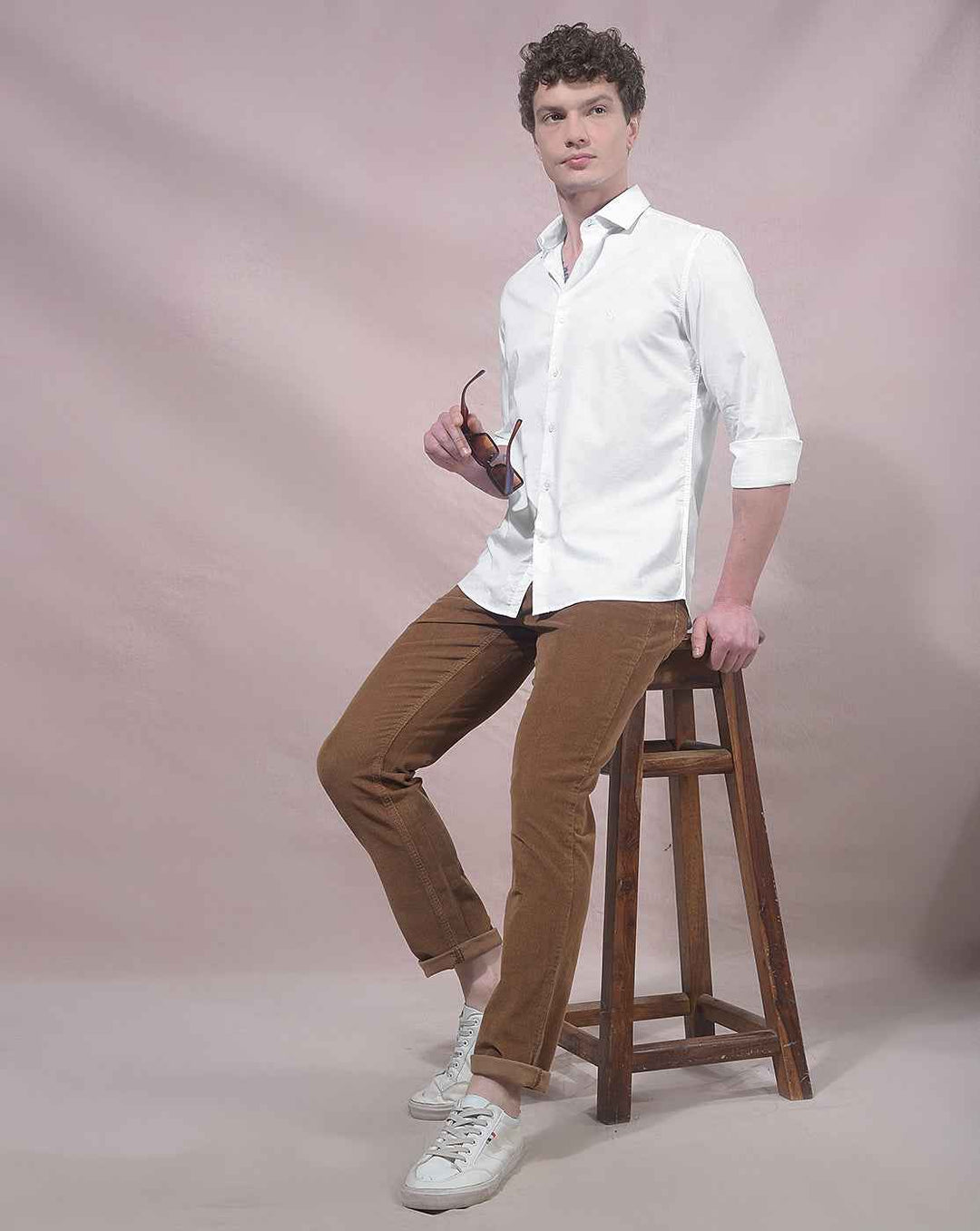 Pure White Everyday Button Shirt