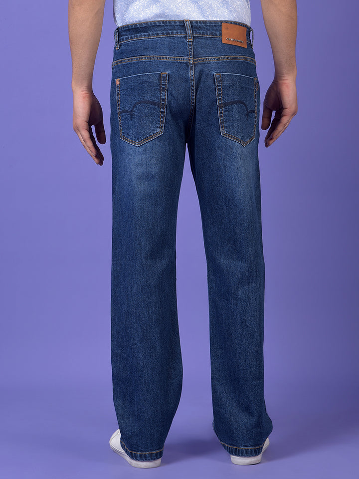 Blue Baggy Jeans