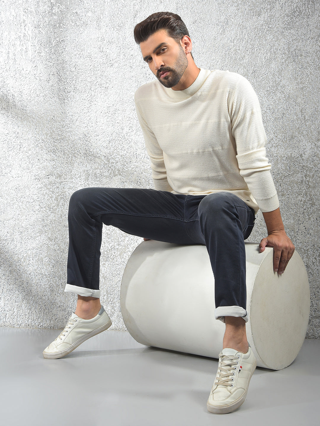 Versatile Blue Denim Jeans-Men Jeans-Crimsoune Club