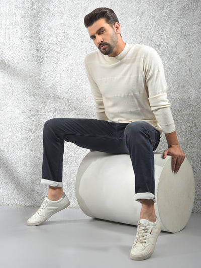 Versatile Blue Denim Jeans-Men Jeans-Crimsoune Club