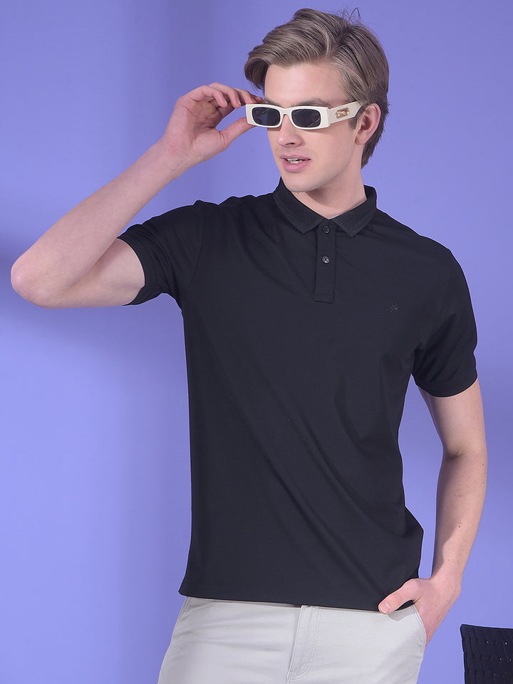 Onyx Black Polo T-Shirt