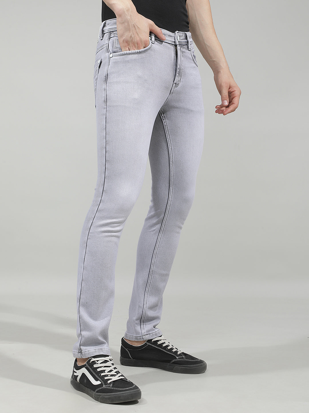 Heather Charcoal Grey Jeans