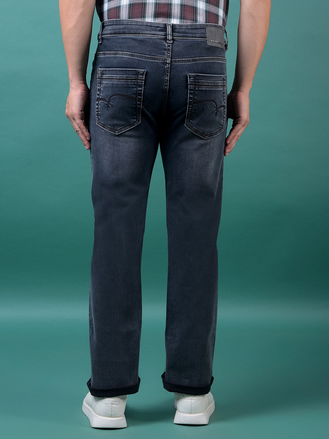 Carbon Grey Clean Look Jeans