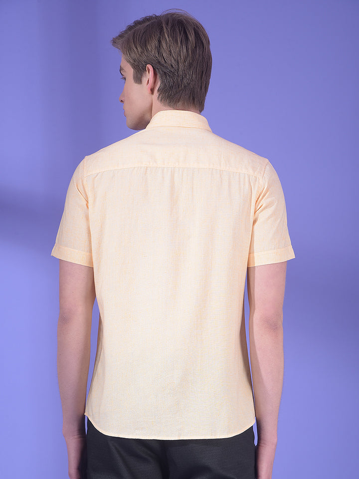 Butter Breeze Yellow Linen Shirt