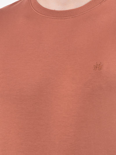 Red Typographic Print Sweatshirt