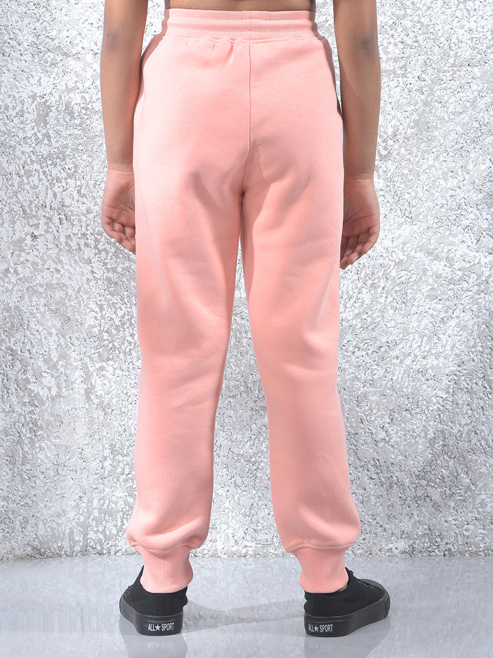 Tapered Fit Pink Joggers