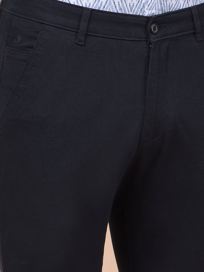 Modern Edgey Navy Blue Trousers