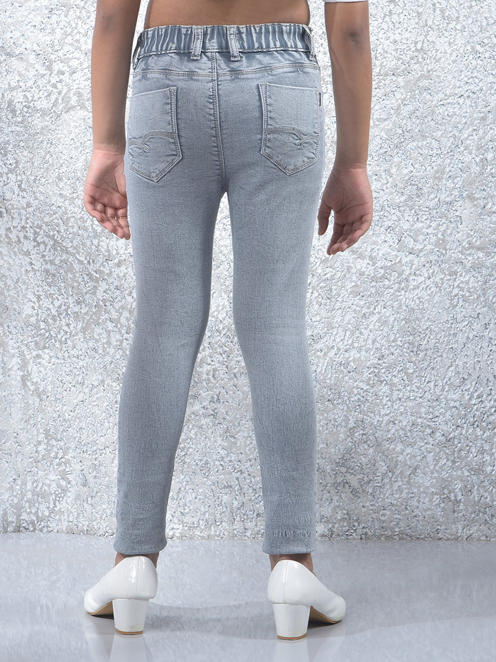 Chic Grey Skinny Jeans