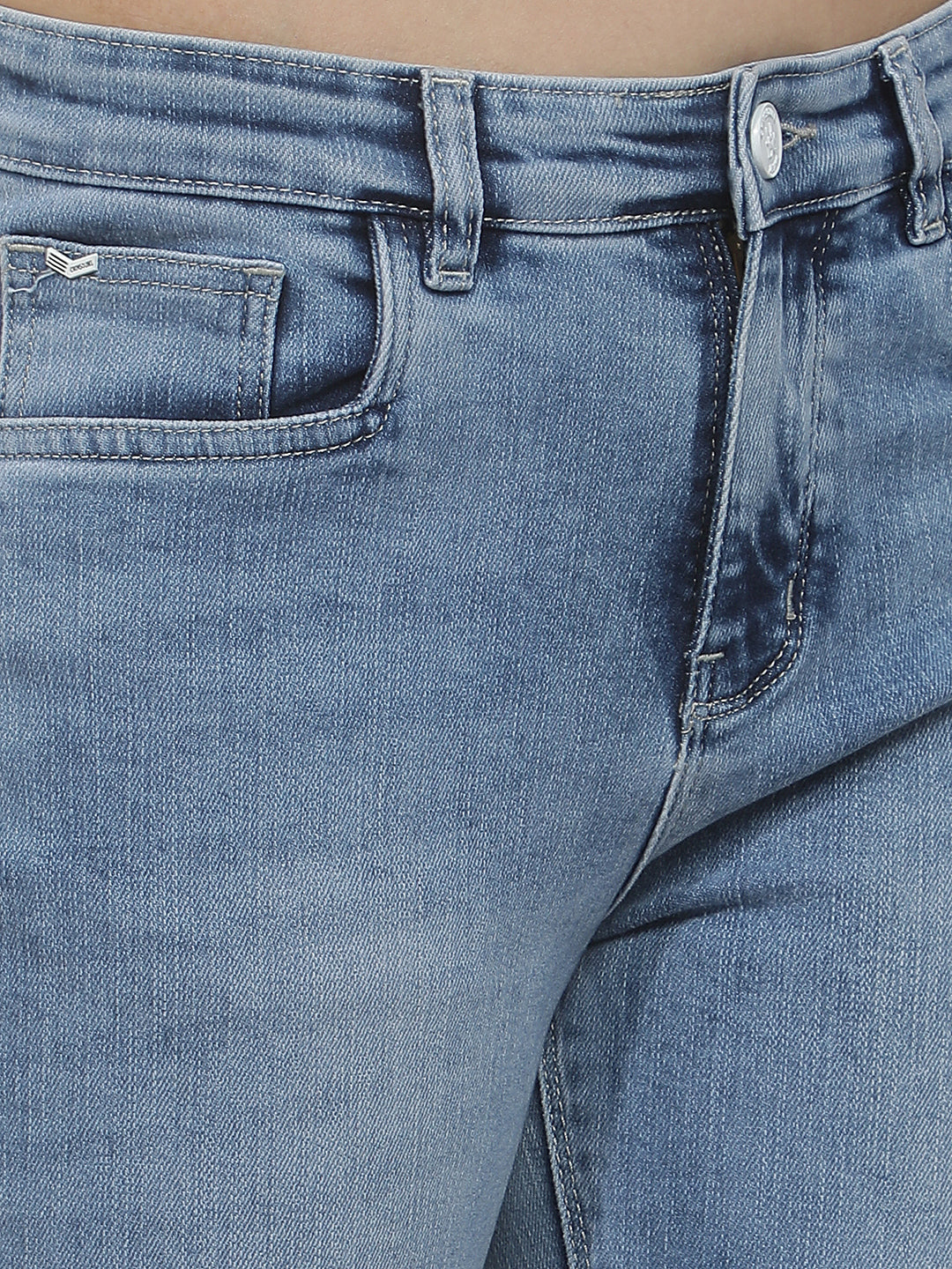Sleek Royal Blue Bootcut Jeans