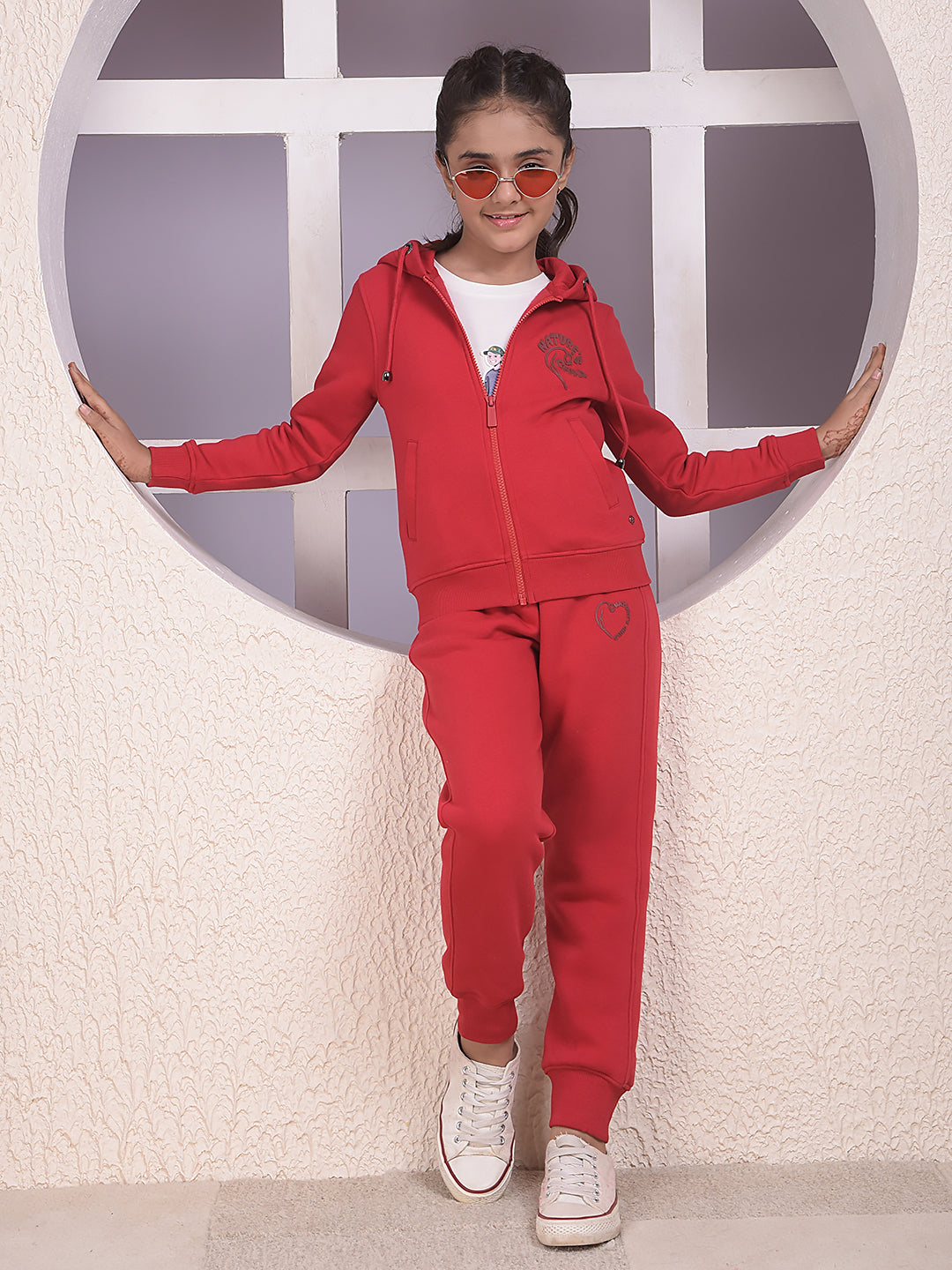 Urban Chill Red Joggers