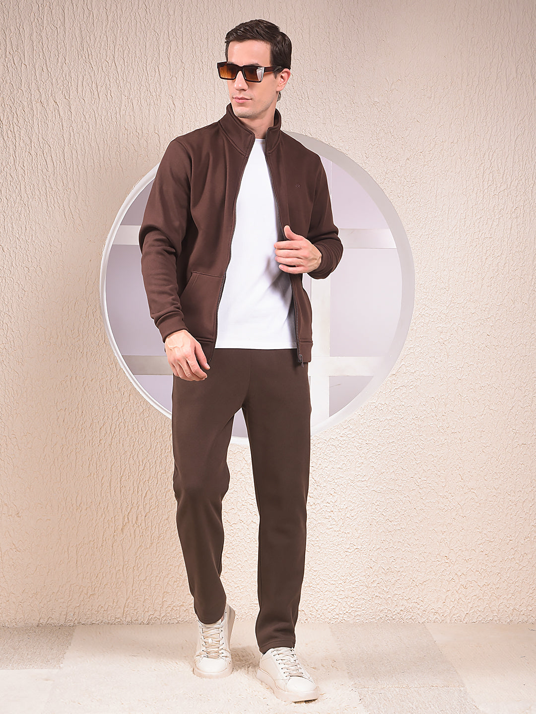 Brown Trendy Sweatshirt