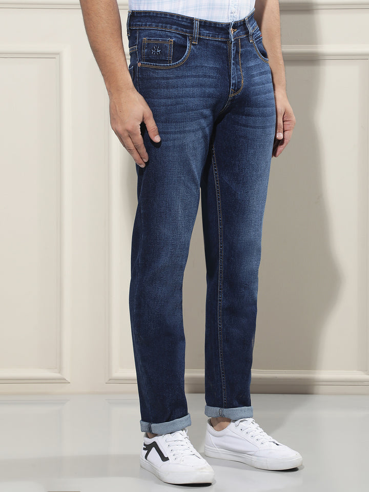 Classic Deep Blue Jeans