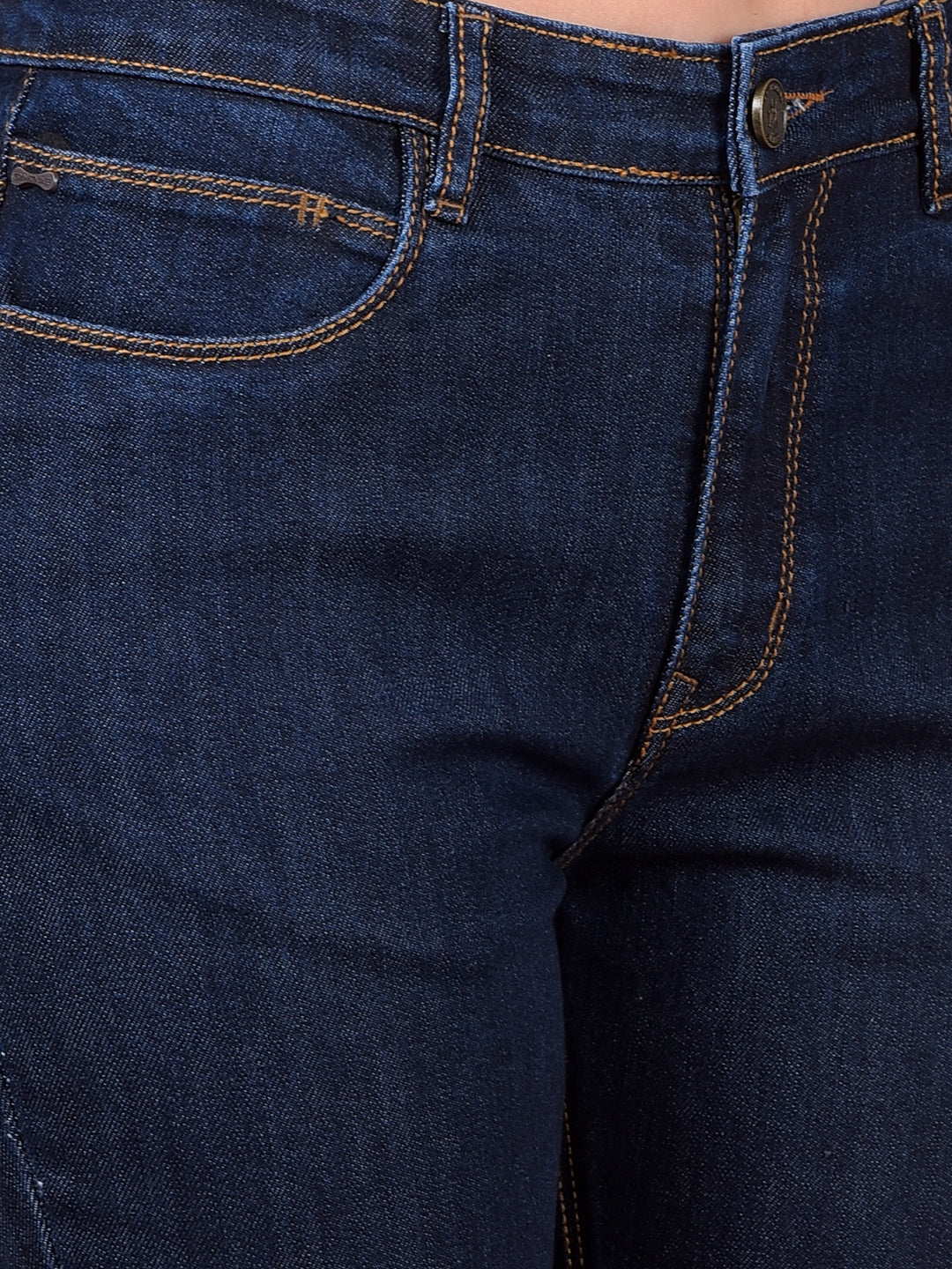 Blue Bootcut Jeans