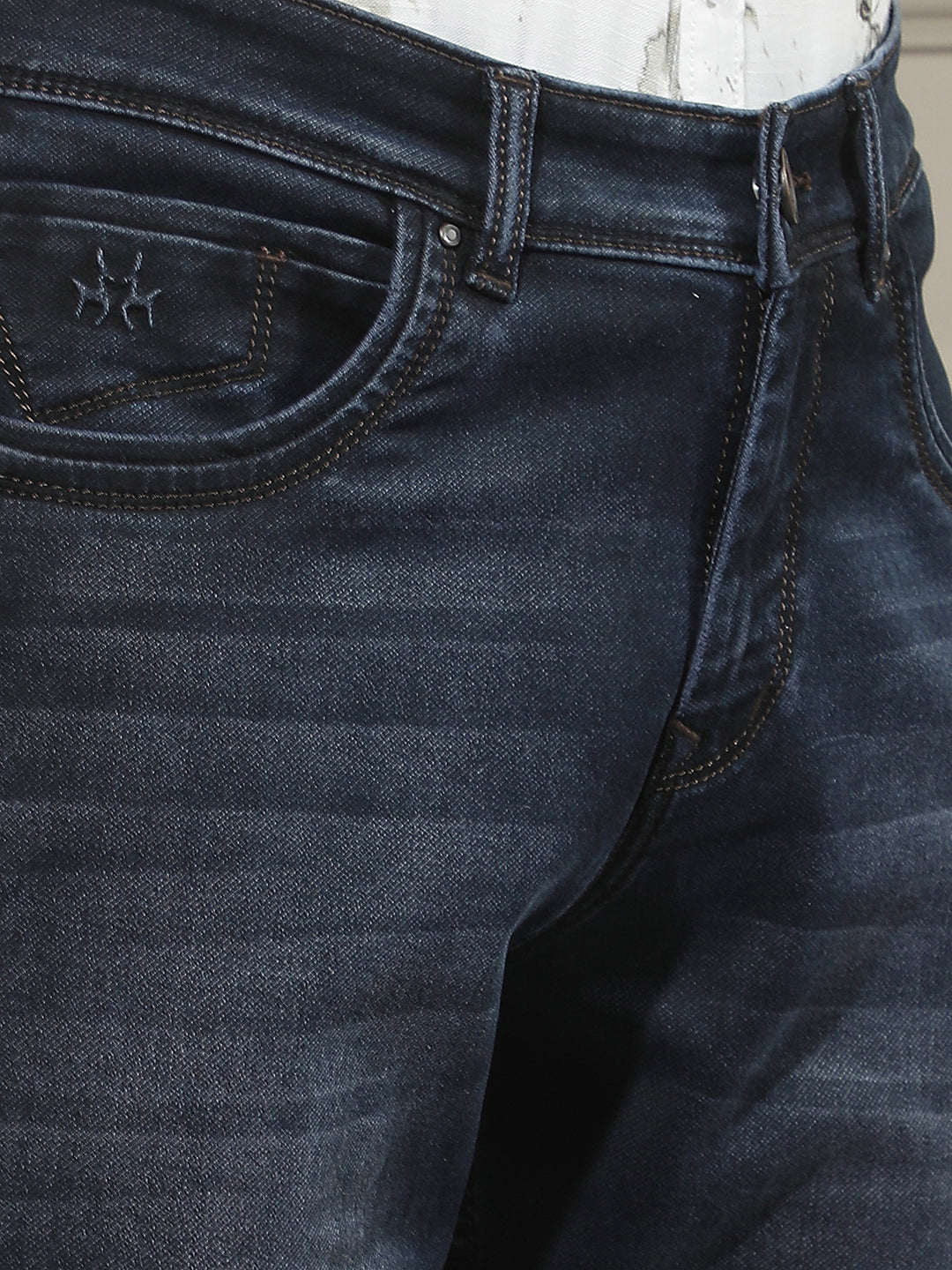 Indigo Blue Straight Jeans