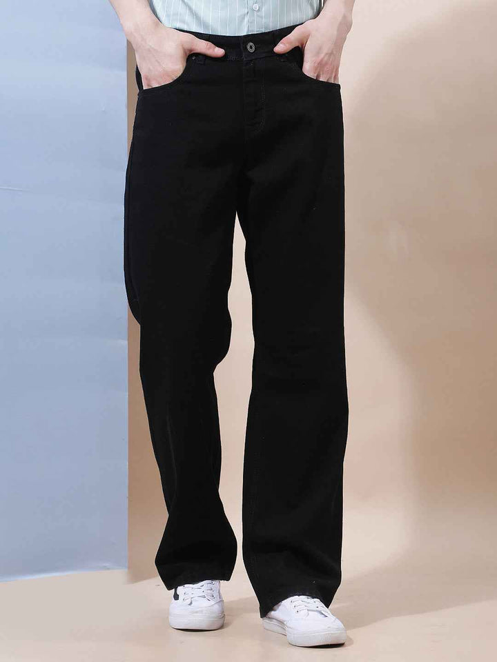 Black Everyday Baggy Jeans