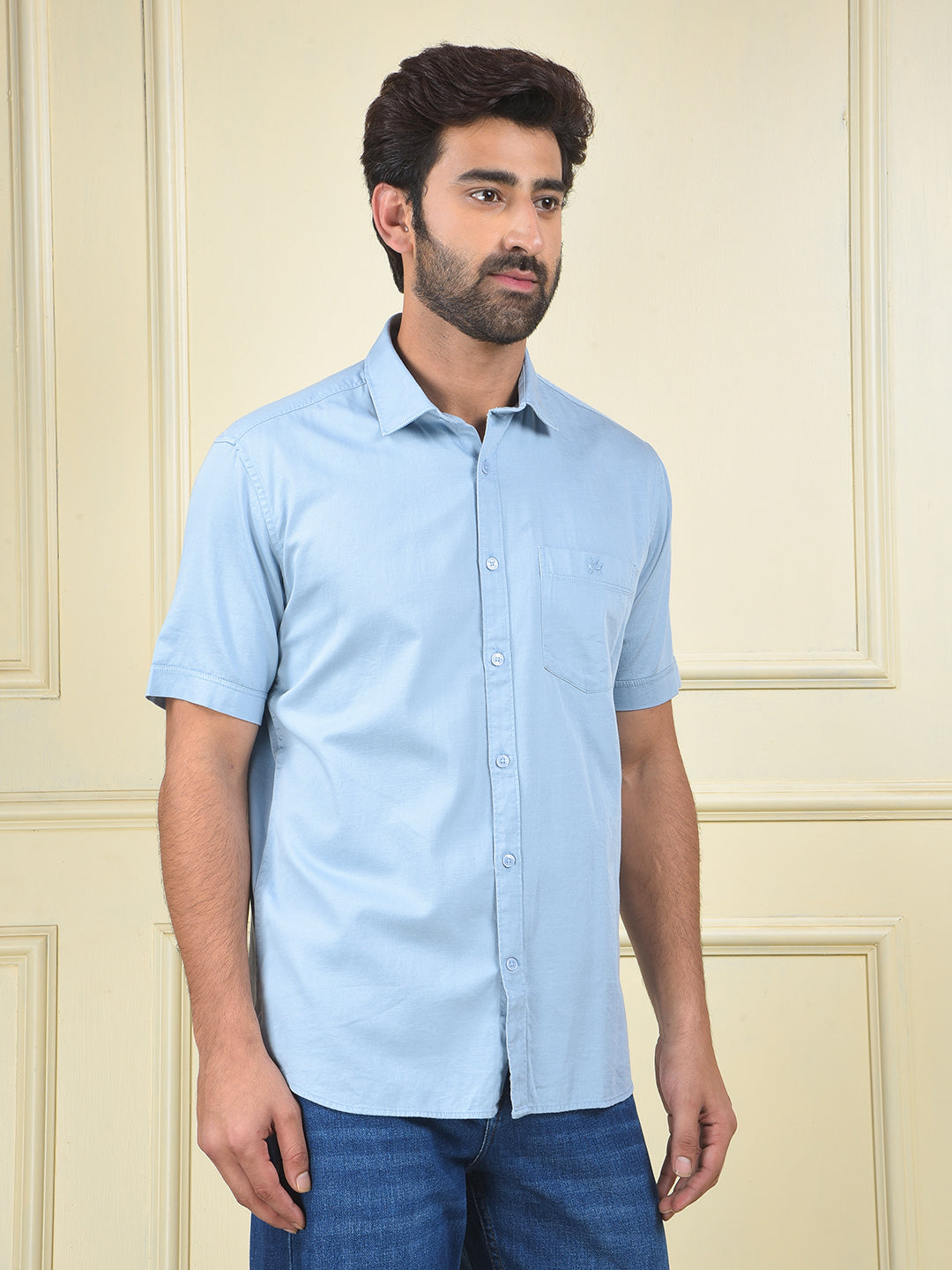 Modern Classic Blue Shirt