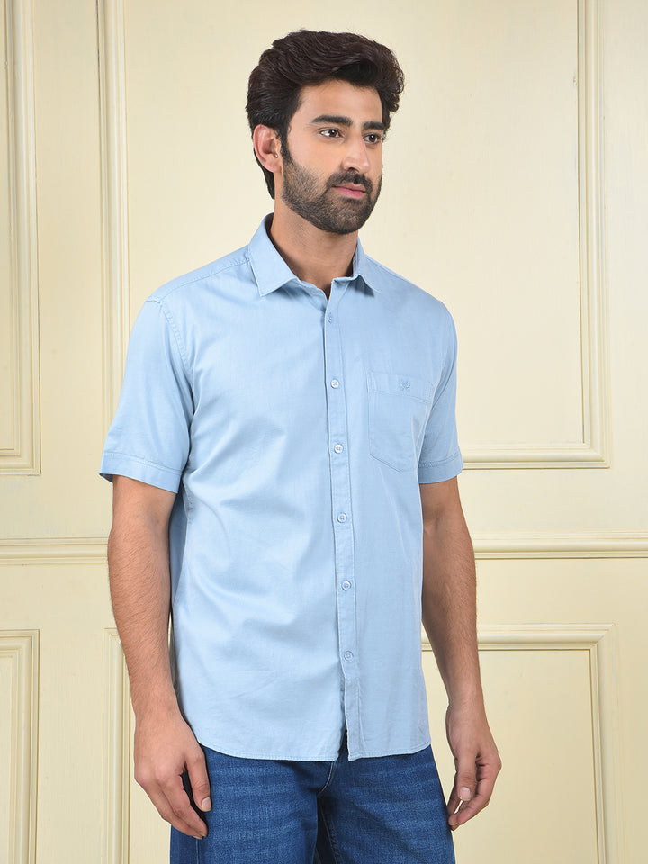 Modern Classic Blue Shirt