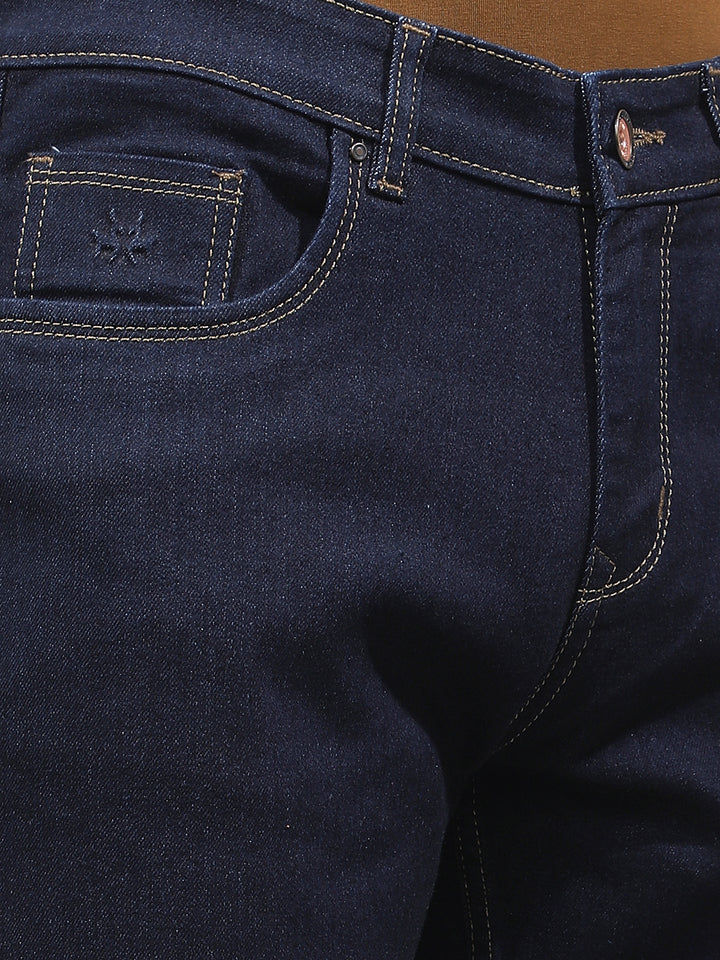 Essential Azure Blue Straight Jeans