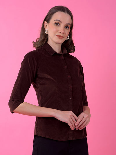 Modern Brown Shirt