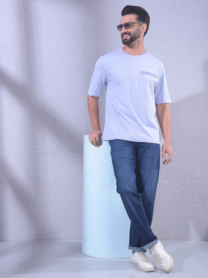 Blue Straight Vibrant Shade Jeans