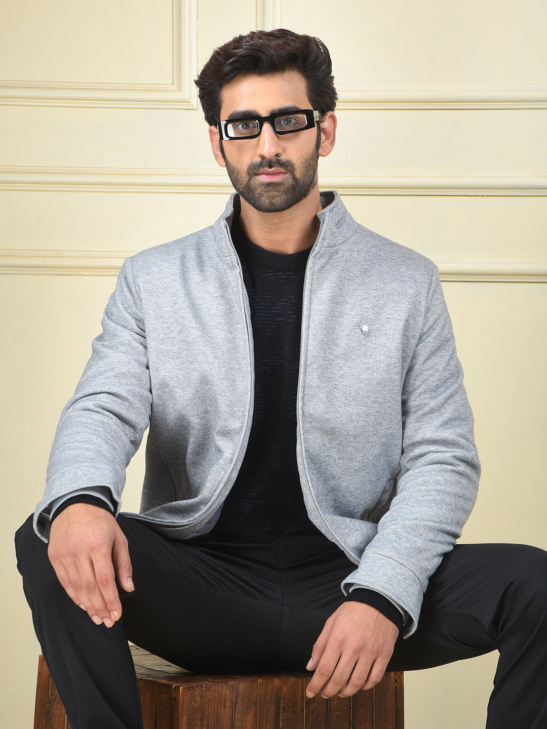 Premium Finish Grey Puffer Jacket