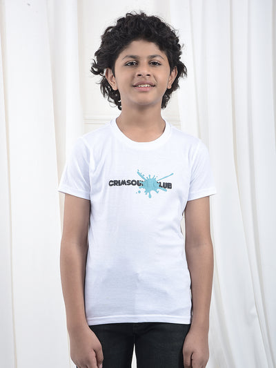 Green Checked 100% Cotton Shirt & T-Shirt Set