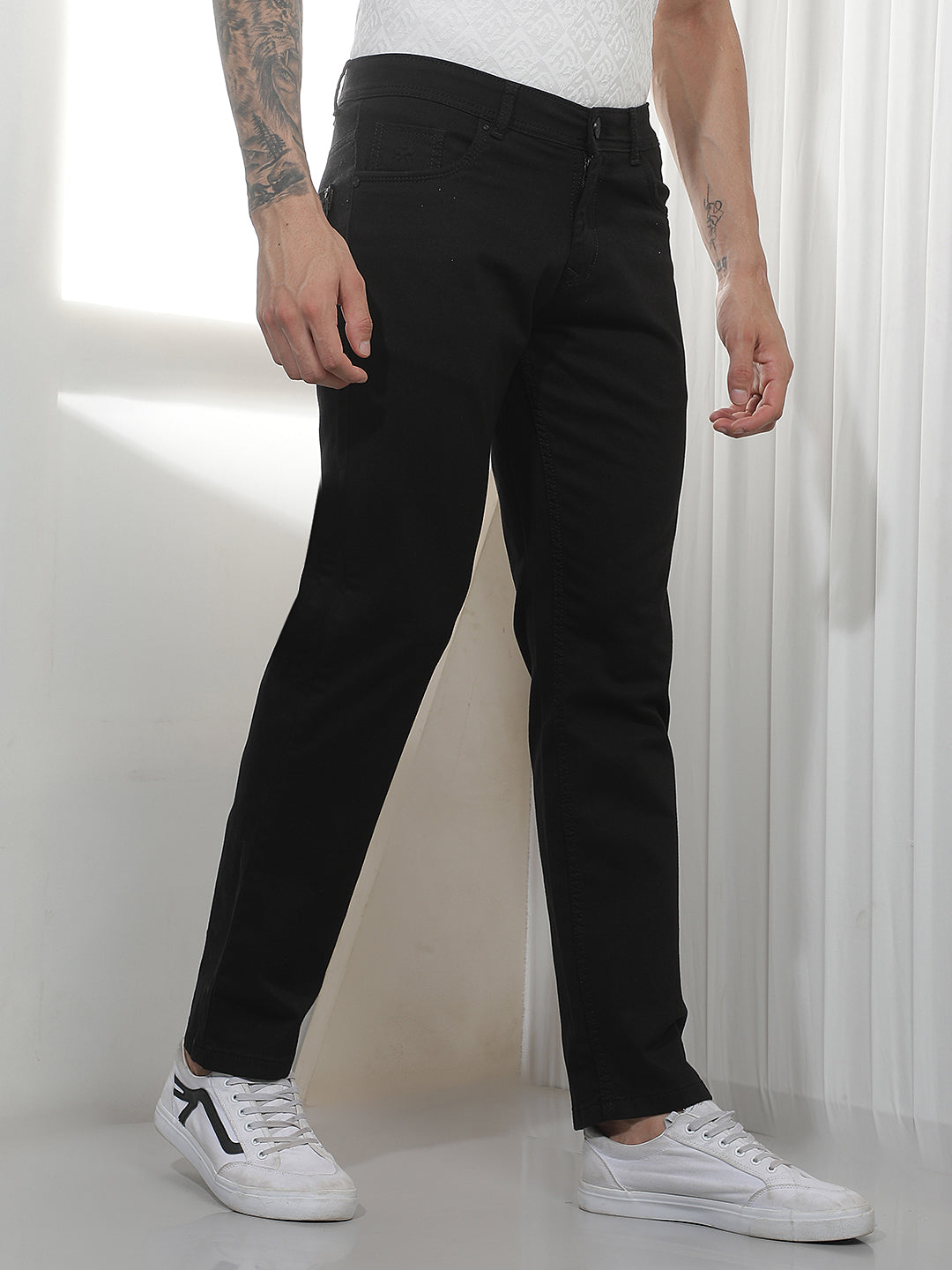 Smart Black Daily Wear Jeans