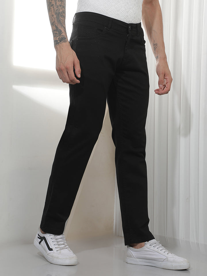 Smart Black Daily Wear Jeans